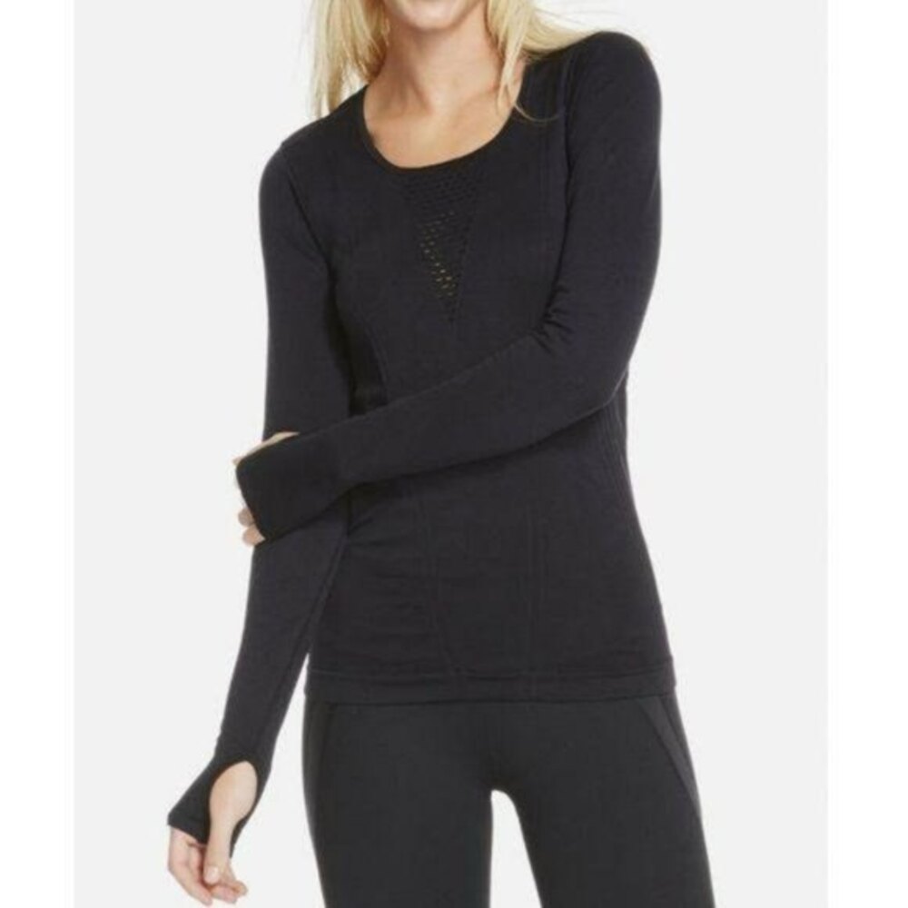 Fabletics Arta Seamless Long-Sleeve Shirt Size Small